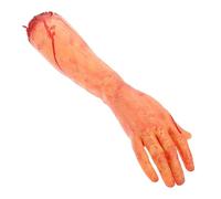 ZUNOXAZ Realistic Halloween Broken Arm Prop Fake Severed Limb Decoration for Haunted Houses Parties Yards Outdoor and Indoor Scary Ornament