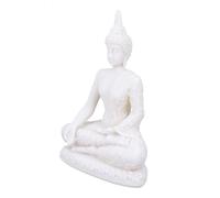 ZUNOXAZ Resin Sitting Buddha Statue Calm Tranquil Design Spiritual Home Decoration Figurine for Office Living with Sacred Elegant Details Ornament