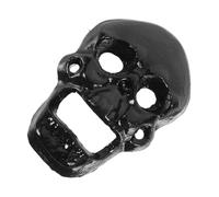 ZUNOXAZ Retro Iron Skull Wall Mounted Bottle Opener Sturdy Beer Opener for Home Bar Decor Space-Saving Cast Iron Design with Unique Skull Shape Practical