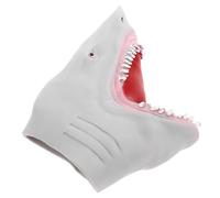 ZUNOXAZ Reusable Gray Shark Hand Puppet Soft Tpr Material for Storytelling Role Play Creative Animal Puppet for Imaginative Play and Party Favor Easy to Use for Boys