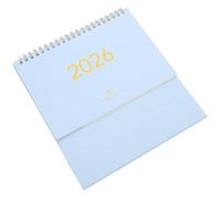 ZUNOXAZ Reusable Standing Flip Desk Calendar Small Desktop Ornament for Office Monthly Planner Habit Tracker Stylish Management Organizer