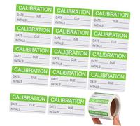 ZUNOXAZ Self Adhesive Writable Calibration Labels Smooth Surface Write Stickers for Quality Control Warehouses Manufacturing Inventory Permanent Markers