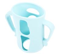 ZUNOXAZ Silicone Milk Bottle Protective Sleeve Non-Slip Bottle Cover for Feeding Silicone Case for Milk Protects Against Drops and Spills During Feeding