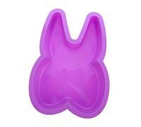 ZUNOXAZ Silicone Tooth Cake Mold Rabbit Ear Shape Baking High Temperature Oven and Freezer Safe Food Mold for Unique DIY Pastry Gifts Random Color
