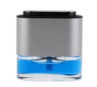 ZUNOXAZ Silver Car Diffuser Vent Clips Aromatherapy Air Freshener with Essential Oils Install Compact Scented Air Freshener for Cars Long-lasting Floral Fragrance