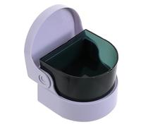 ZUNOXAZ Smart Mini Cordless Jewelry Cleaner Machine for Dentures Retainers and Jewelry Deep Cleaning Bath with Intelligent Control Portable White Cleaner for Professional and Personal Use