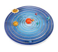 ZUNOXAZ Solar System Model and Planet Puzzle Kit for Kids, Diy 8 Planets Painting Toy, Educational Solar System Coloring Set for Students and Children