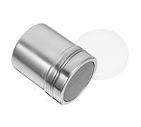 ZUNOXAZ Stainless Steel Fine Mesh Powder Shaker with Lid and Sieve Versatile Cocoa Sugar Chocolate and Flour Duster for Coffee Baking and Cooking Medium for Kitchen Use