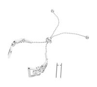 ZUNOXAZ Stainless Steel Hollow Flower Bracelet Strap for Watches Dress Up Wristband with Polished Silver Finish Stylish Replacement Band for Women