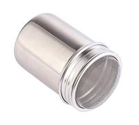 ZUNOXAZ Stainless Steel Mesh Condiment Bottle Portable Seasoning Jar with Fine Mesh Design for Salt Pepper and Spice Storage Compact for Outdoor and Kitchen Use