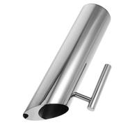 ZUNOXAZ Stainless Steel Water Pitcher Straight Body Cold Drink Dispenser for Home Bar Cocktail Mixing and Iced Coffee Juice Serving Metal Jug