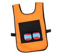 ZUNOXAZ Sticky Ball Vest Outdoor Game for Self Stick Balls Interactive Parent for Party Fun and Cooperative Competition Material Easy to Play Random Color