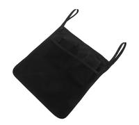 ZUNOXAZ Stroller Storage Bag Black Multi Functional Organizer for Pushchair Travel Rear Handle Carrier Tote for Boy Girl Essentials
