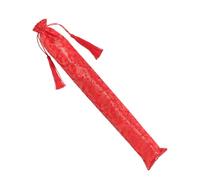 ZUNOXAZ Thickened Red Dragon Pattern Mahjong Rack Sleeve Cloth Drawstring Bag Protector for American Foldable Board Game Storage Holder Soft Cover Preventing Damage to Mahjong Racks