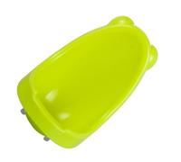 ZUNOXAZ Toddler Hanging Urinal and Boys Standing Potty Training Toilet Wall Mount, Lightweight Plastic, Pale Green for Boys Potty Training at Home or Travel
