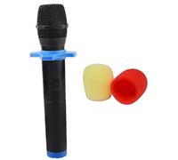 ZUNOXAZ Toy Microphone Set 4pcs with Foam Covers and Anti-slip Rings for Kids Toddlers Performance Prop Birthday Party Stage Play