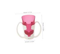 ZUNOXAZ Unbreakable Disabled Patient Drinking Cup with Double Handles Anti-Leak Spout Convalescent Feeding Mug for Elderly Care Safe for Water Soup Porridge at Home Facility