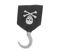 ZUNOXAZ Unisex Plastic Pirate Hook for Lightweight and Safe Halloween Costume Accessory Role Play for Birthday Parties and Sailing Adventure Pretend Play
