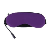 ZUNOXAZ USB Steam Eye Mask with Hot and Cold Ice Pack Automatic Power-off Reusable Cooling Blindfold for Sleep and Relaxation Light-blocking Design for Home Travel Office Purple Unscented