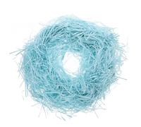 ZUNOXAZ Vibrant Shredded Tissue Paper Filler for Gift Boxes and Hampers Multipurpose Decorative and Protective Paper Shreds Odorless Reusable Packing Basket Supplies in Sky Blue