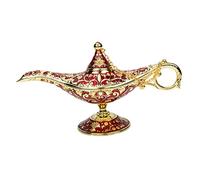 ZUNOXAZ Vintage Indian Style Zinc Alloy Censer Incense Burner for Home Decoration Aromatherapy Adornment for Living Bedroom Meditation Yoga Office Resistant Decorative Ornament
