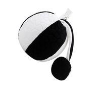 ZUNOXAZ Vision Trainer Black and White Visual Training Ball for Months Eyesight Practice with Inner Bell to Stimulate Sight Development Lightweight and Portable Early Development Supplies