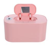 ZUNOXAZ Wet Tissue Warmer Portable Pink Electric Heating Box Featuring Low Energy Consumption for Wipes and Travel Use