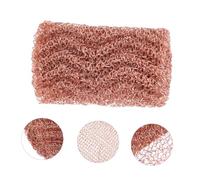 ZUNOXAZ Wide Thickened Copper Wine Filter Mesh for Brewing and Distillation Install Household Filtering Tool Practical Hop Strainer for Wine Making and Liquid Separation