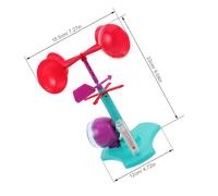 ZUNOXAZ Wind Vane Science Kit with Wind Speed and Direction Indicator DIY Stem Educational for Physics Experiment for Classroom and Home Learning