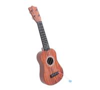 ZUNOXAZ Wood Grain Ukulele for Beginners Simulated Walnut Musical Instrument Smooth Polished Surface Educational Guitar for Boys and Starting Music Learning