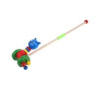 ZUNOXAZ Wooden Cartoon Animal Push Walker for Walker with Design Lightweight Educational Push for Boys and Safe Material Encouraging Social Skills and Creative Play