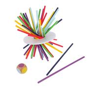 ZUNOXAZ Wooden Educational Balancing Sticks for Colorful Montessori Game Set Enhances Concentration Physical Activity Confidence Building Creative Play for Boys