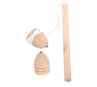 ZUNOXAZ Wooden Gyro Traditional Chinese Wooden Tops for Retro Spinning for Balance Training Lightweight Safe Materials for Parties Fun Activities