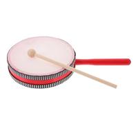 ZUNOXAZ Wooden Hand Drum with Stick Wear-resistant Percussion Instrument for Performance Lightweight Compact Design for Easy Carrying and Resonant Sound Production
