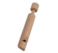 ZUNOXAZ Wooden Push Pull Flute Musical for Educational Slide Whistle Instrument for Vocal Training Rhythmic Sound DIY Woodwind for Boys and Classroom Use