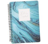 ZUNOXAZ Workout Log Book Fitness Planner with Exercise Schedule and Weekly Review Lightweight Gym Notebook for Home Tracking Coil Bound Fitness Agenda for Men and Women