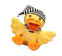 ZUNOXAZ Yellow Duck Cartoon Hand Puppet Doll Soft for Bedtime Storytelling Interactive Play and Safe Material Boys