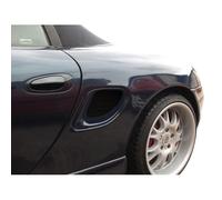 Zunsport Compatible With Boxster 986 - Side Vent Set - Black finish (1996 to 2004)