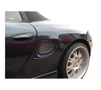 Zunsport Compatible With Boxster 986 - Side Vent Set - Silver finish (1996 to 2004)