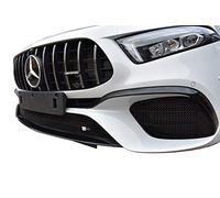 Zunsport Compatible With Mercedes AMG A45 (W177) - Front Grille Set - Black Finish (2019 -)