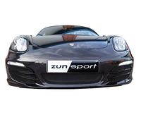 Zunsport Compatible With Porsche Boxster 981 - Front Grille Set (With Parking Sensors) - Black finish (2012 to 2016)