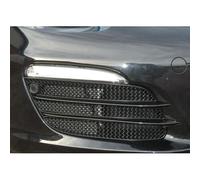 Zunsport Compatible With Porsche Boxster 981 - Outer Grille Set With Parking Sensors) - Black finish (2012 to 2016)