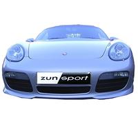 Zunsport Compatible With Porsche Boxster 987.1 Manual - Front Grille Set - Black finish (2005-2008)