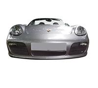 Zunsport Compatible With Porsche Boxster 987.1 Manual - Front Grille Set - Silver finish (2005-2008)
