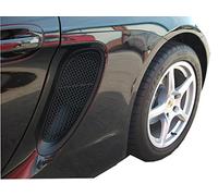 Zunsport Compatible With Porsche Cayman/Boxster 981 (All) - Side Vents Grille Set - Black finish (2012 to 2016)