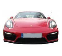 Zunsport Compatible With Porsche Cayman/Boxster 981 GTS - Front Grille Set - Black finish (2014 to 2016)