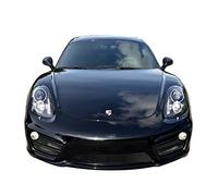 Zunsport Compatible With Porsche Cayman S 981 (PDK without Sensors) - Front Grille Set - Black finish (2012 to 2016)