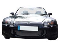 Zunsport Compatible With S2000 - Front Grille Set - Silver finish (2004-2009)