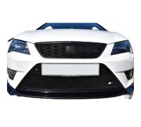 Zunsport Compatible With Seat Leon FR MK3 Pre-Facelift - Front Grille Set - Black Finish (2013-2016)