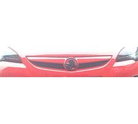 Zunsport Compatible With Vauxhall Astra GTC VXR - Upper Grille Set - Black Finish (2014-2016)